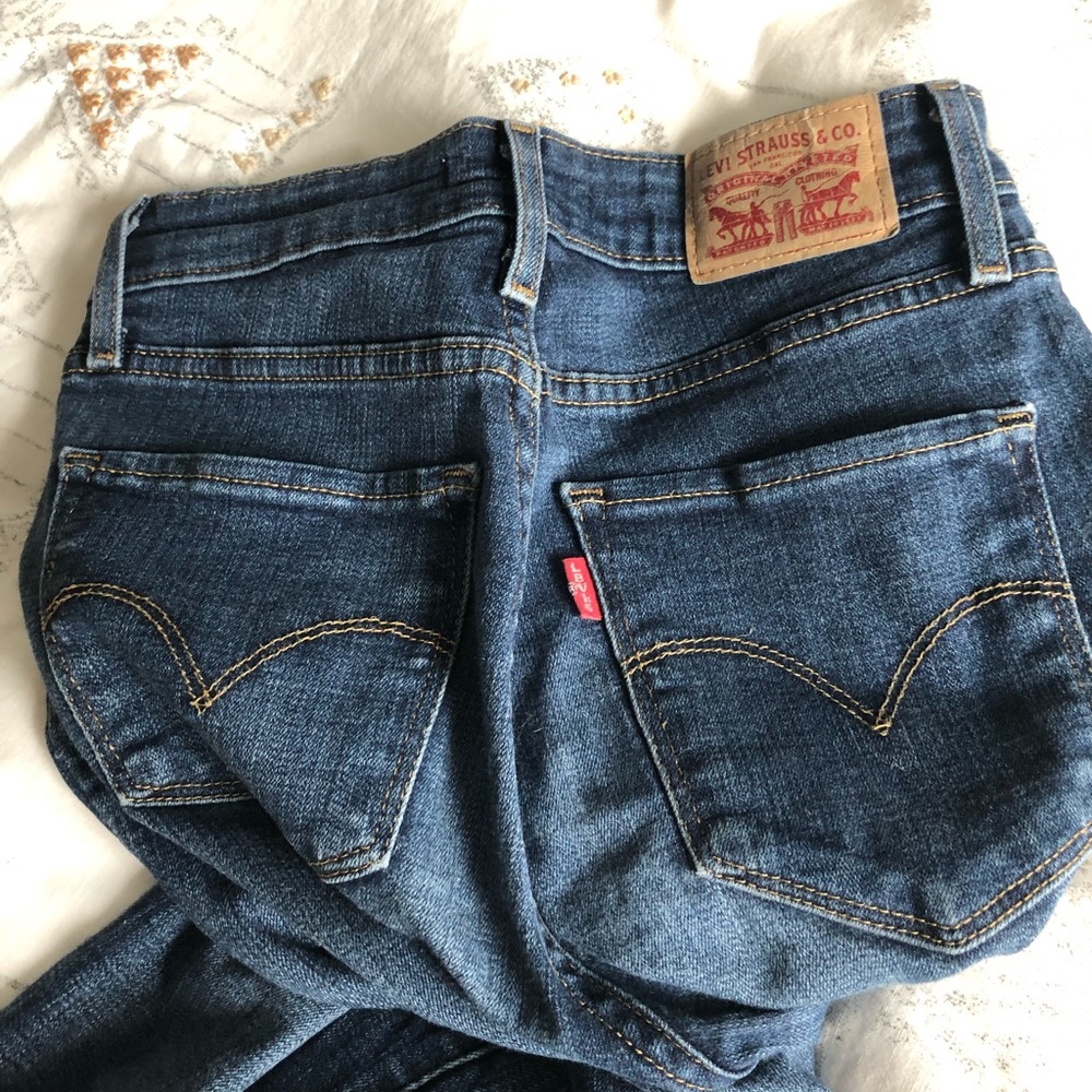 Levi’s skinny high waist stretch